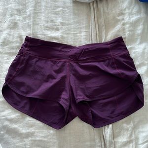 Lululemon speed shorts 2.5 length